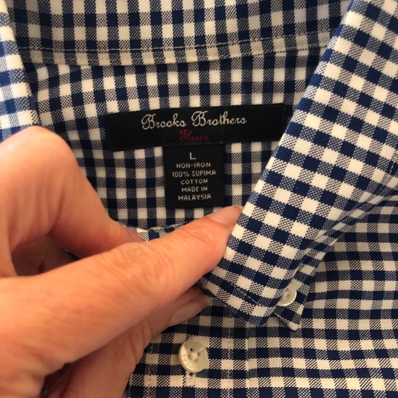 Like new Brooks Brothers boys button down shirt Lg - Picture 5 of 5